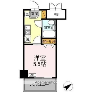 コンフォール小泉【2階】の間取り