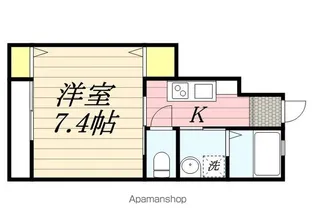 フラットテラス【1階】の間取り