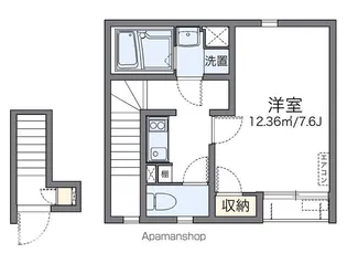 レオネクストアンバー【202号室】の間取り