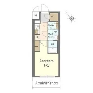 S-RESIDENCE野並駅前broad【7階】の間取り
