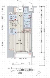 プレサンス新栄リミックス【9階】の間取り