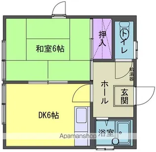 トマトハイム【106号室】の間取り