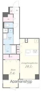 EAU・CLAIR 道灌山【2階】の間取り