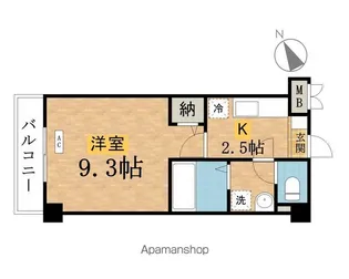 東京都八王子市兵衛1丁目【マンション】の間取り