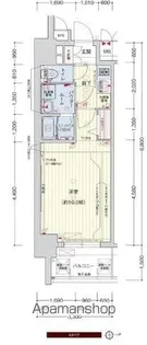 プレサンス上前津プレス【12階】の間取り