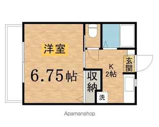 アメニティ桜ヶ丘【1階】の間取り