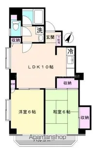 グリーンヒル文京【4階】の間取り