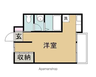 フラット T【2階】の間取り