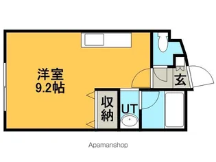 コーポ1・3【4階】の間取り