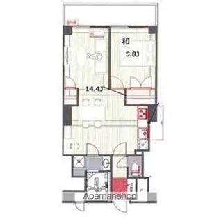 ウーリィパレス大森【3階】の間取り