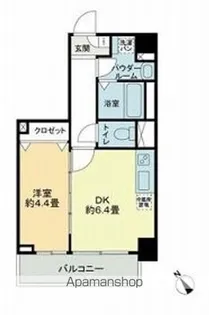 グランディール田端【4階】の間取り