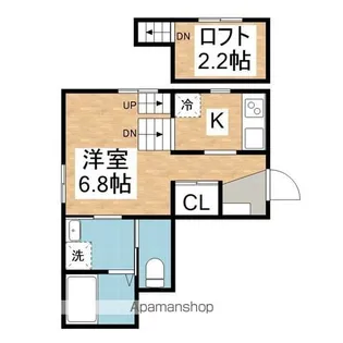 Blanc de Blancs【1階】の間取り