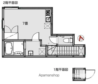 FAIR町屋【2階】の間取り