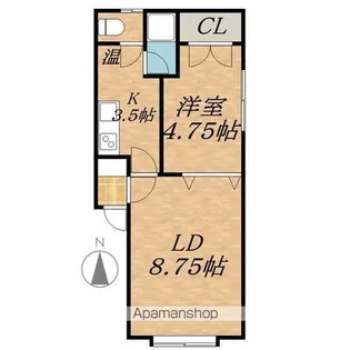 カイセイマンション【1階】の間取り