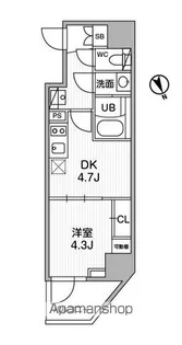 SYFORME江戸川橋【5階】の間取り
