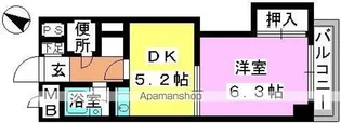 アバンティ野間【3階】の間取り