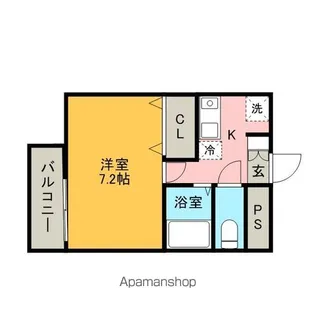 エムズワン【302号室】の間取り