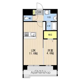LIBTH菊陽227【4階】の間取り