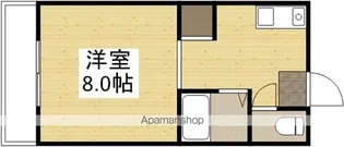 ウエスト岡山Ⅱ【1階】の間取り