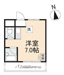 CALVERT西宝町【1階】の間取り