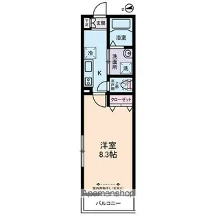 グランドール亀有Ⅴ【1階】の間取り