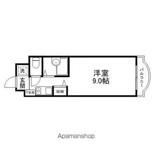 ルネスアン【20G号室】の間取り