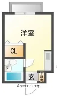 OMレジデンス姫路【3階】の間取り