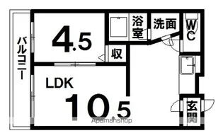 北海道帯広市西十七条南5丁目【マンション】の間取り