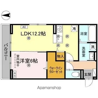 グレイスフル【3階】の間取り