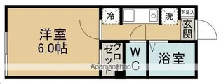 サニーサイド【103号室】の間取り