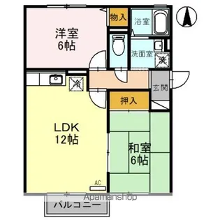 マ・メゾン・樹庭夢 Ⅱ【2階】の間取り