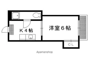 銀閣寺ハウス【319号室】の間取り