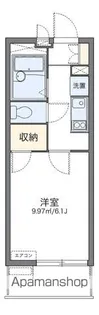 レオパレスカルナック【2階】の間取り