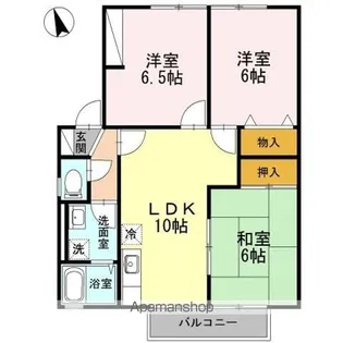 チアフル C棟【2階】の間取り