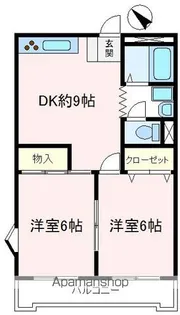 慈光レジデンス【1階】の間取り