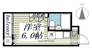 メゾン・ド・マルス【2階】の間取り