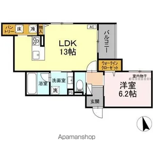 SAKURA TERRACE【1階】の間取り