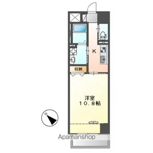 アトラース東静岡【2階】の間取り