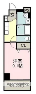 リベロ カスガイ ステイション【3階】の間取り