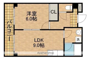 LIMPIA垂木【3階】の間取り