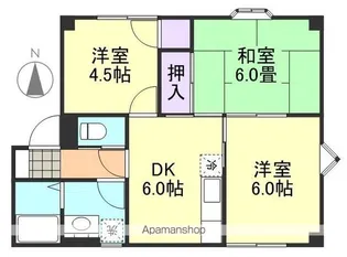 プラドール高橋 C棟【1階】の間取り