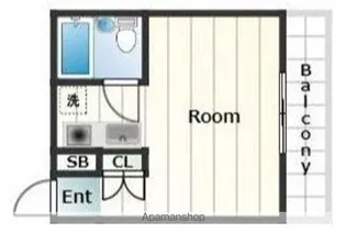 エールプラザ京成小岩【4階】の間取り