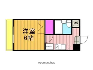 コンフォール小泉【6階】の間取り