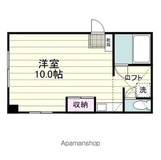 大坪ビル【306号室】の間取り