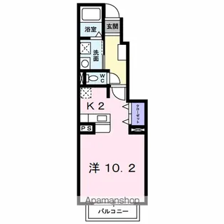 グラン・トリノ小倉 Ⅱ【1階】の間取り