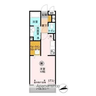 メルヴェーユ花水木 Ⅰ【1階】の間取り