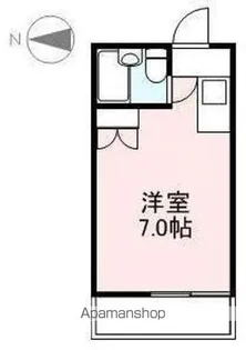 マッシュハイム扇町【3階】の間取り