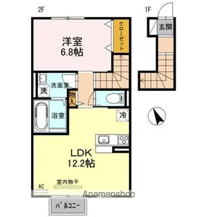 リーラ【2階】の間取り