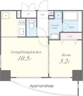 ESPERANZA AZABU【6階】の間取り