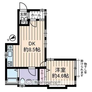 RUA 目白【1階】の間取り